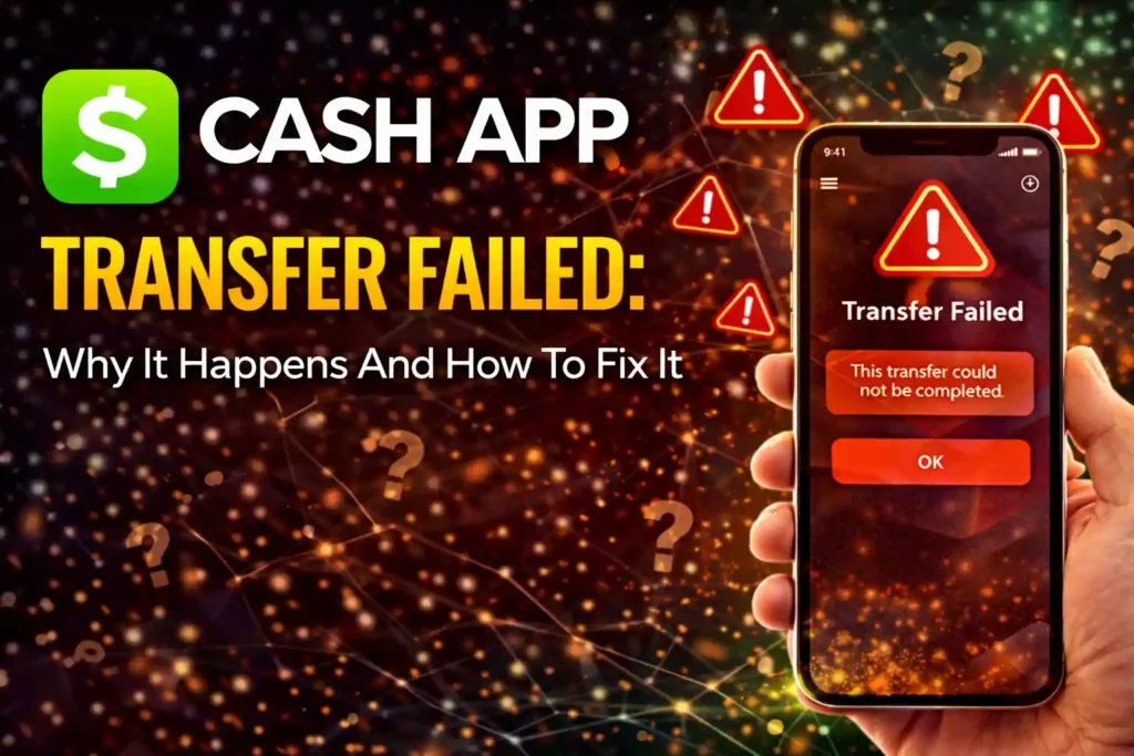 Cash App Transfer Failed: Why It Happens And How To Fix It