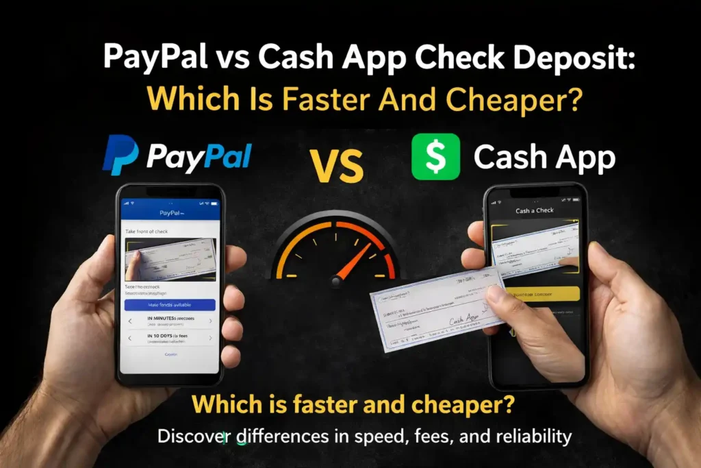 PayPal Vs Cash App Check Deposit: Which Is Faster And Cheaper?